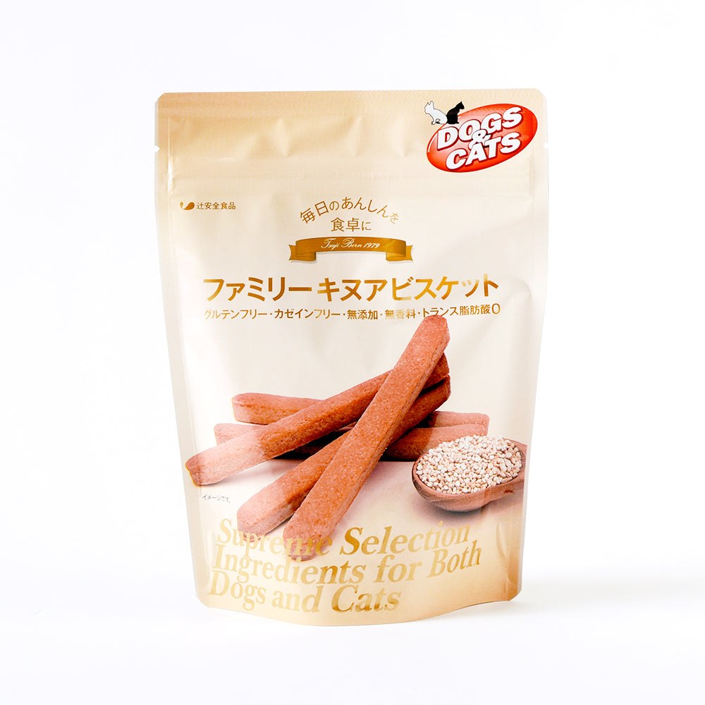 Familyキヌアビスケット 商品パッケージ