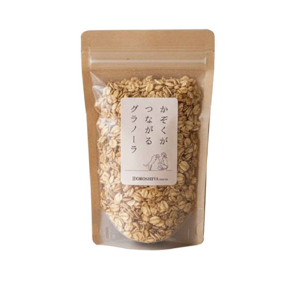 かぞくがつながるグラノーラ 商品パッケージ