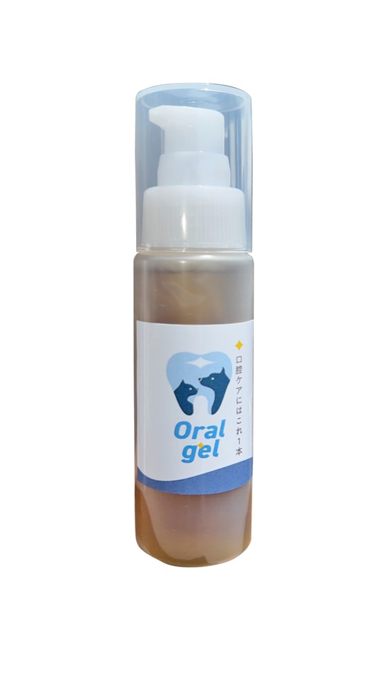 Oral gel（犬猫用歯磨き粉） 商品パッケージ
